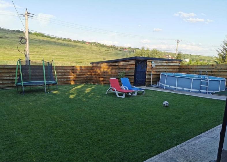 Casa parter, 4 camere, 2 bai, mobilata cu 450 mp teren  in zona Valea Lupului - 3