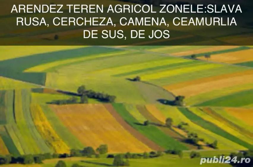 Preluam Teren Agricol in arenda - 1