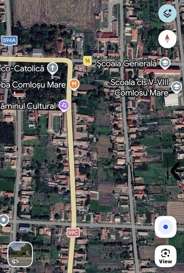 Spațiu comercial, în Comloșu Mare