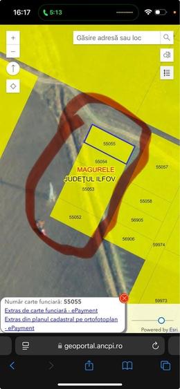 Teren de 1690 mp, în Măgurele