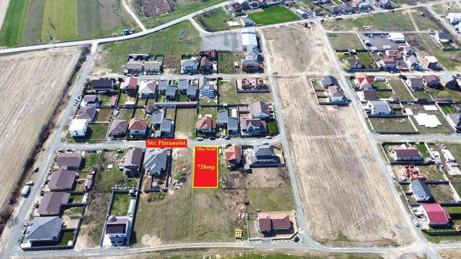 Teren Mosnita Veche | TOATE UTILITATILE | 738mp - 1