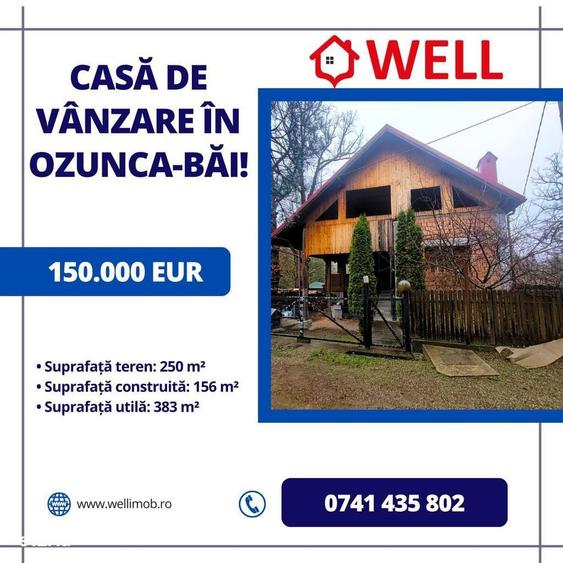 Casa de vanzare in Ozunca-Bai! - 9