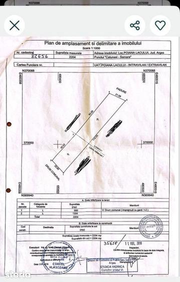 Teren ideal pentru casa liniste, natura si intimitate la doar 11 k - 3