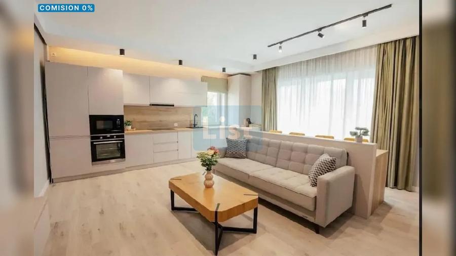 Apartament cu 2 camere semidecomandat, mobilat în Bună Ziua