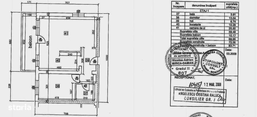 Apartament cu 2 camere -terasa cu vedere catre padure ( comision 0%) - 2