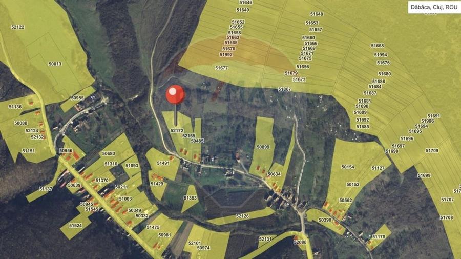 Teren Intravilan 4900mp Dabaca - Cluj - Proiect Turism Rural - 5