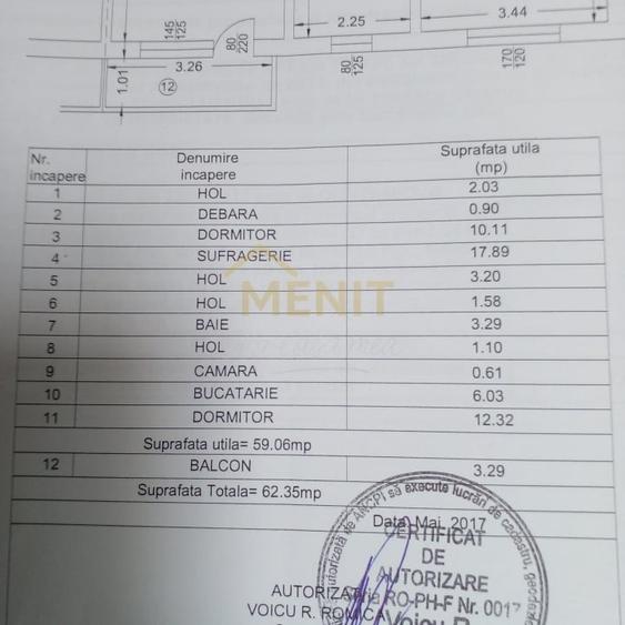 Apartament 3 camere 63 mp Republicii 8 Martie - 18