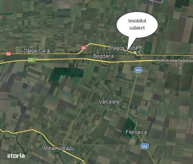 Cota 1/2 din Casa si teren-Comuna Dragos Voda, Judetul Calarasi - 5