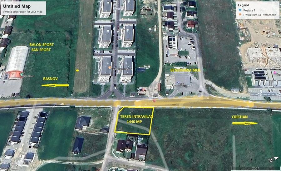 Teren intravilan de vânzare – Râșnov, Cartier Primăverii - 1