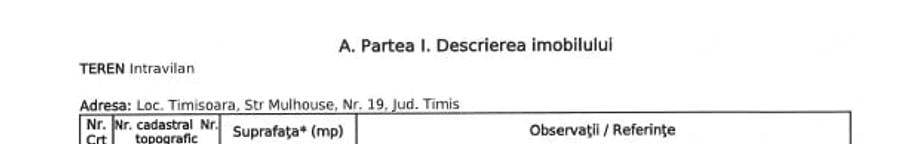 Teren de 616 mp, în Central