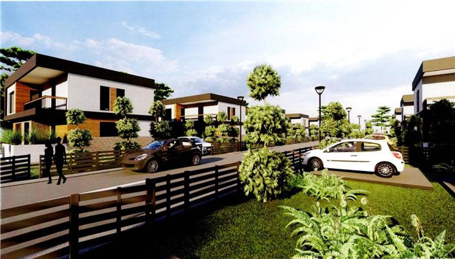 Teren cu Autorizatie si Constructii Incepute Breazu - 1