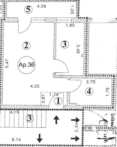 Garsoniera de vanzare Bragadiru  Cristalului - 7