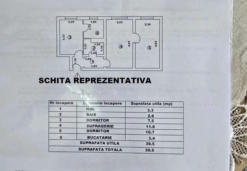 Apartament 3 camere - miron costin -mobilat - 9