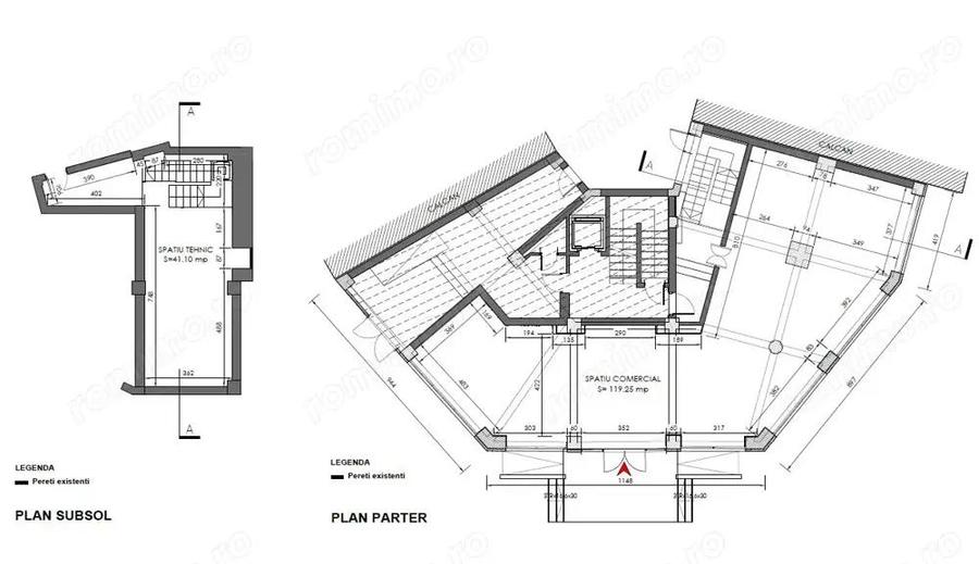 Zona Splaiul unirii sp 201 mp inchiriat - 1