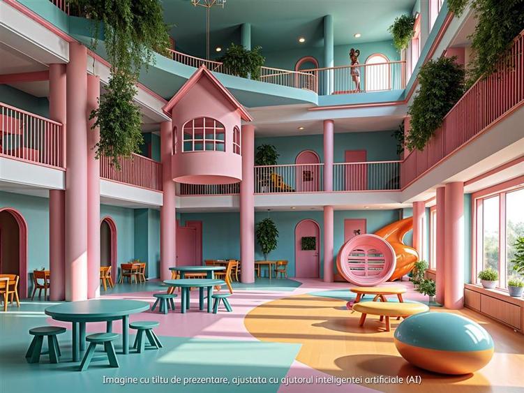 Spatiu comercial / industrial  de inchiriat / Loc de joaca pentru copii / Sector - 7