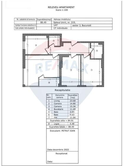 NOU! Apartament superb 3 camere Timpuri Noi - Mihai Bravu Metrou - 21