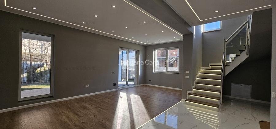 Vila individuala P+1E - 4 camere - 3 bai - teren 400mp - beci- finisaje de lux Vila individuala P+1E - 4 camere - 3 bai - teren 400mp - beci- finisaje de lux