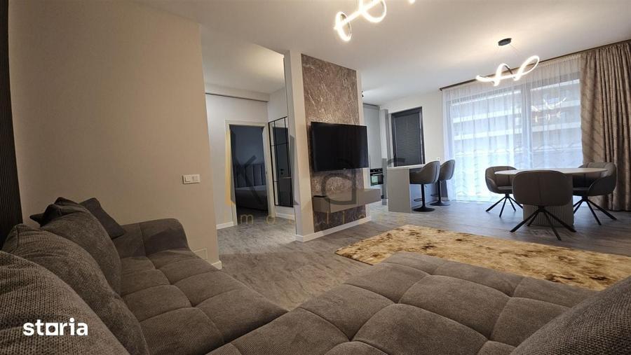 Apartament cu 2 camere semidecomandat în Plopilor