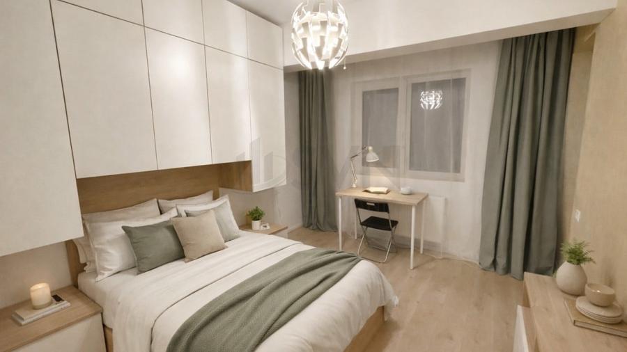 Apartament cu 3 camere semidecomandat, mobilat în Grozăvești