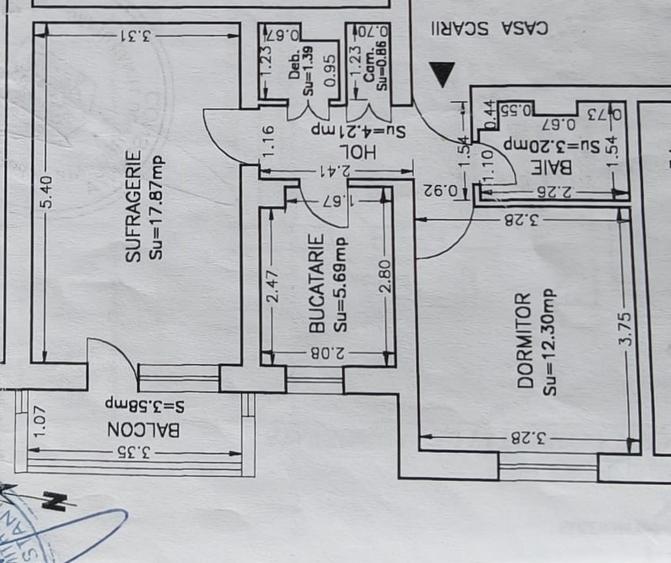 Apartament cu 2 camere decomandat, mobilat în ICIL