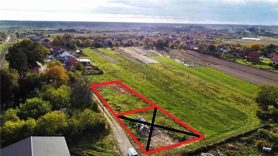Teren Construcții intravilan de 657 mp, în Nord