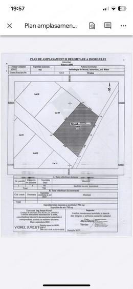 Teren intravilan de vazare, 800m2, dublu front 4km de centru, panorama - 3