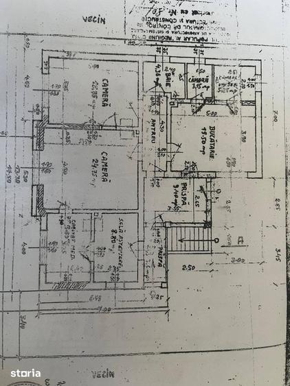 Casă cu 5 camere cu Teren 1480 Mp în Central