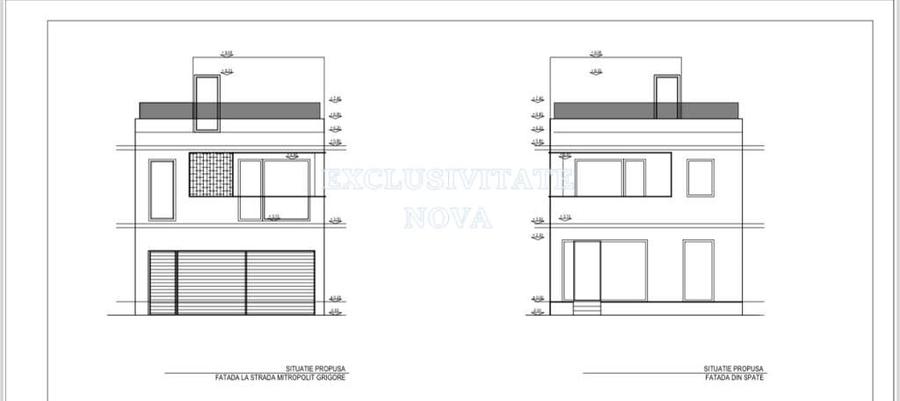 Vila in constructie  faza la rosu | P+1+Terasa 100 mp | Garaj dublu | Teren 187 - 6
