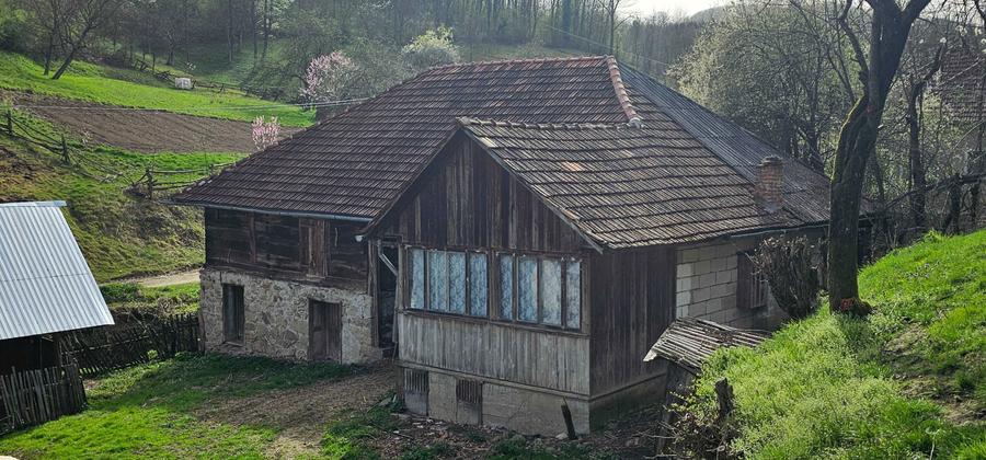 Vand casa cu gradina + padure + teren arabil - 6