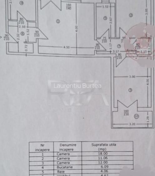 3 camere 5/9, zona Uverturii-Teatrul Masca 3 camere 5/9, zona Uverturii-Teatrul Masca
