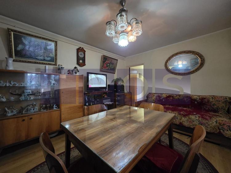 Apartament cu 3 camere semidecomandat, mobilat în Brâncoveanu