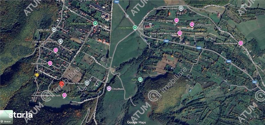 Teren intravilan 1517 mp in Tocile pretabil casa sau investitie - 1