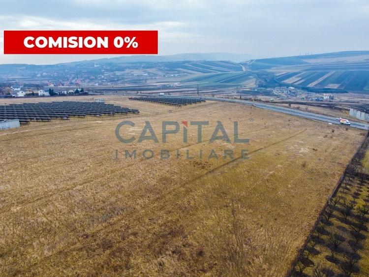 Comision 0% Teren extavilan, 2900 mp, front 11 ml la drumul national,Tureni - 1