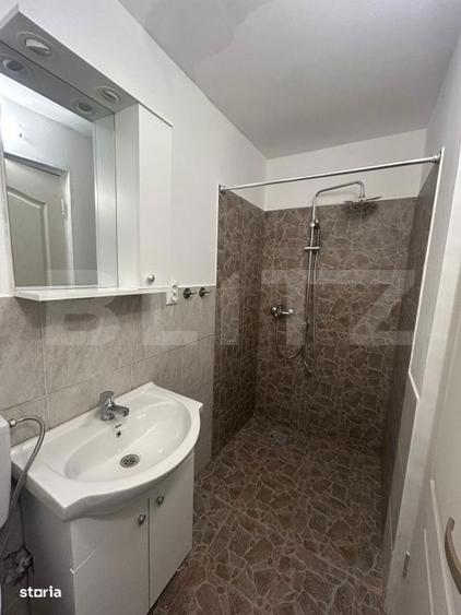 Garsoniera cu baie proprie, 24 mp, etaj 2, centrala, mobilata, utilata - 6