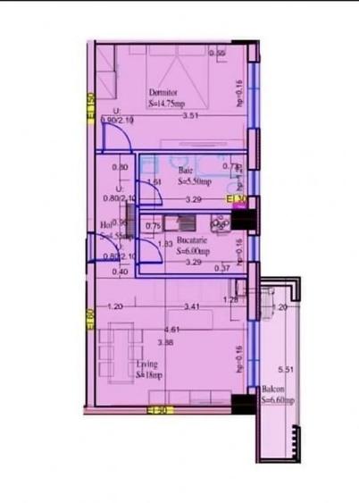 Apartament 2 camere |  | Straulesti - Baneasa | NOU - 11