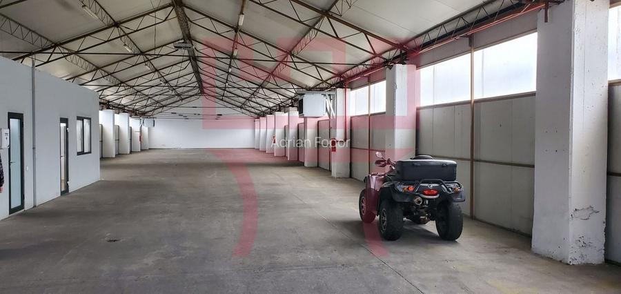 Inchiriere   hala industriala 641mp + 44mp birouri Someseni  3.4ml H