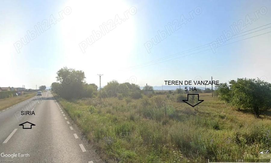 teren neproductiv - 5 ha Horia, com. Vladimirescu - 4
