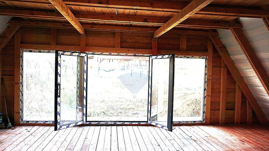 Casă unifamilială tip A-Frame in Snagov 160 mp, structură din lemn - 6