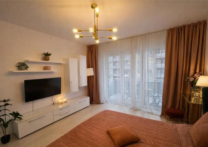 Eleganta garsoniera, decomandata, mobilata, terasa, boxa, Av - 5