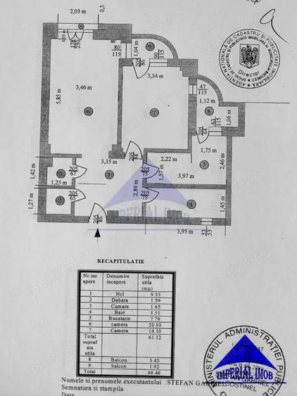 Apartament cu 2 camere, mobilat, Unirii - Sitraco - 7