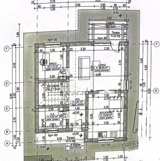 Vilă P+1, living + 4 dormitoare, 2 băi, Teren 350mp Vorovești Miroslava - 4