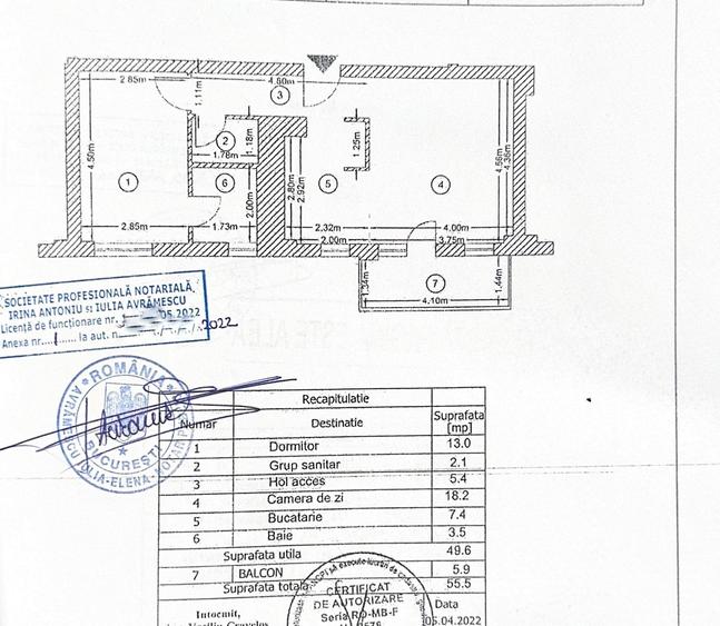 Belvedere Residence, 56 mp, loc parcare, 2 grupuri sanitare, centrala proprie - 17