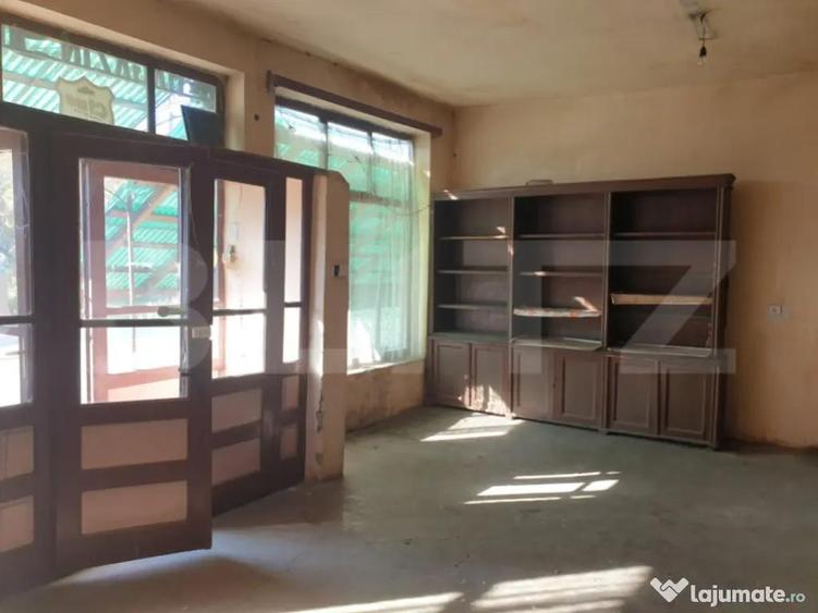 De inchiriat magazin alimentar, central 100 mp,parter, sat C - 1