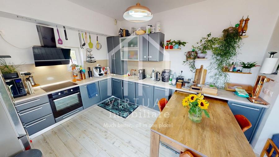 Penthouse cu 3 camere, 89mp utili si terasa 118mp, mobilat, Cisnadie - 2