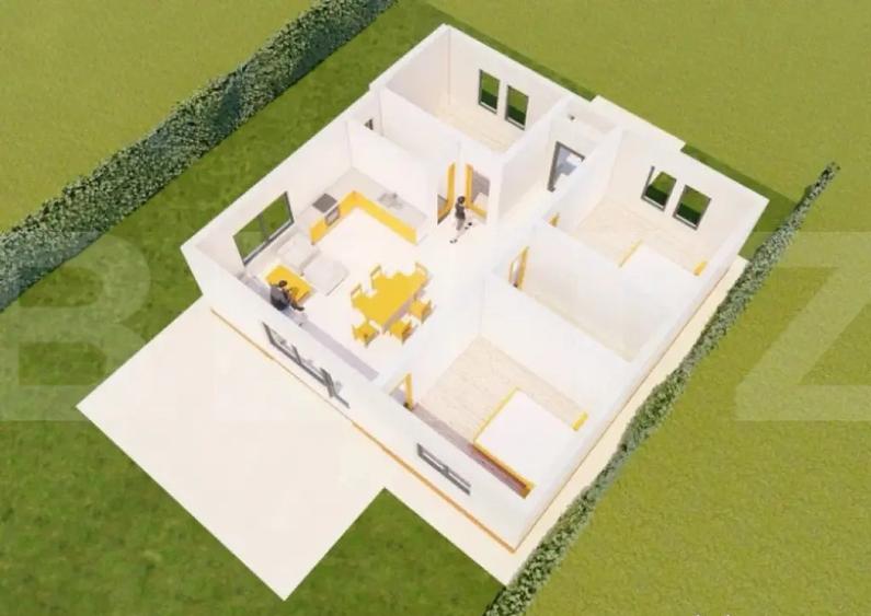 De vanzare casa semifinisata , 92mp, Martinesti - 8