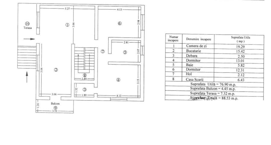 Casa de vanzare D+P+1+M, 6 camere, 3 băi, 225 mp utili, teren 470 mp, Bucium - 18