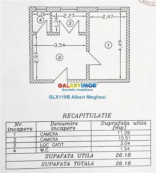 Vanzare apartament 2 camere Aleea Pantelimon - 10