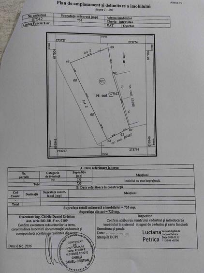 Teren intravilan Cheriu - 6