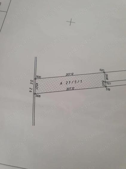 Teren 9300 mp Izvor Tarlungeni, front 45 m, acte la zi - 2