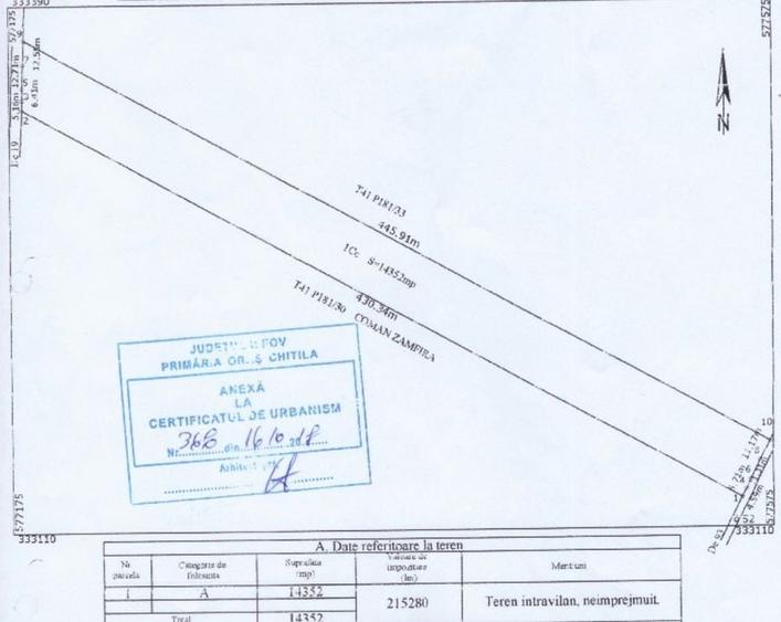 De vanzare teren industrial – Ideal pentru dezvoltare hale Chitila - 4